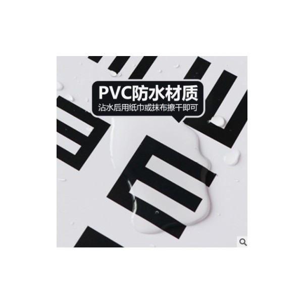 带量身高标准对数视力表挂图加厚防水防撕卡通家用E字儿童视力表图3